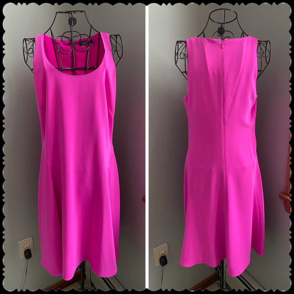 Fuscia Ralph Lauren dress